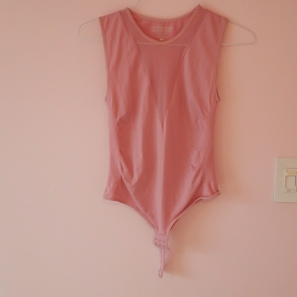 Blush bodysuit